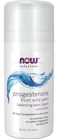 Vorschaubild zu Now Progesterone from Wild Yam Balancing Skin Cream 85 g von Now Foods.